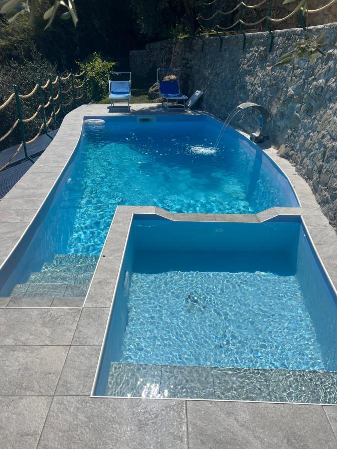 Villa Di Campagna Con Vista Mare 5 Camere Da Letto Pampara Zewnętrze zdjęcie